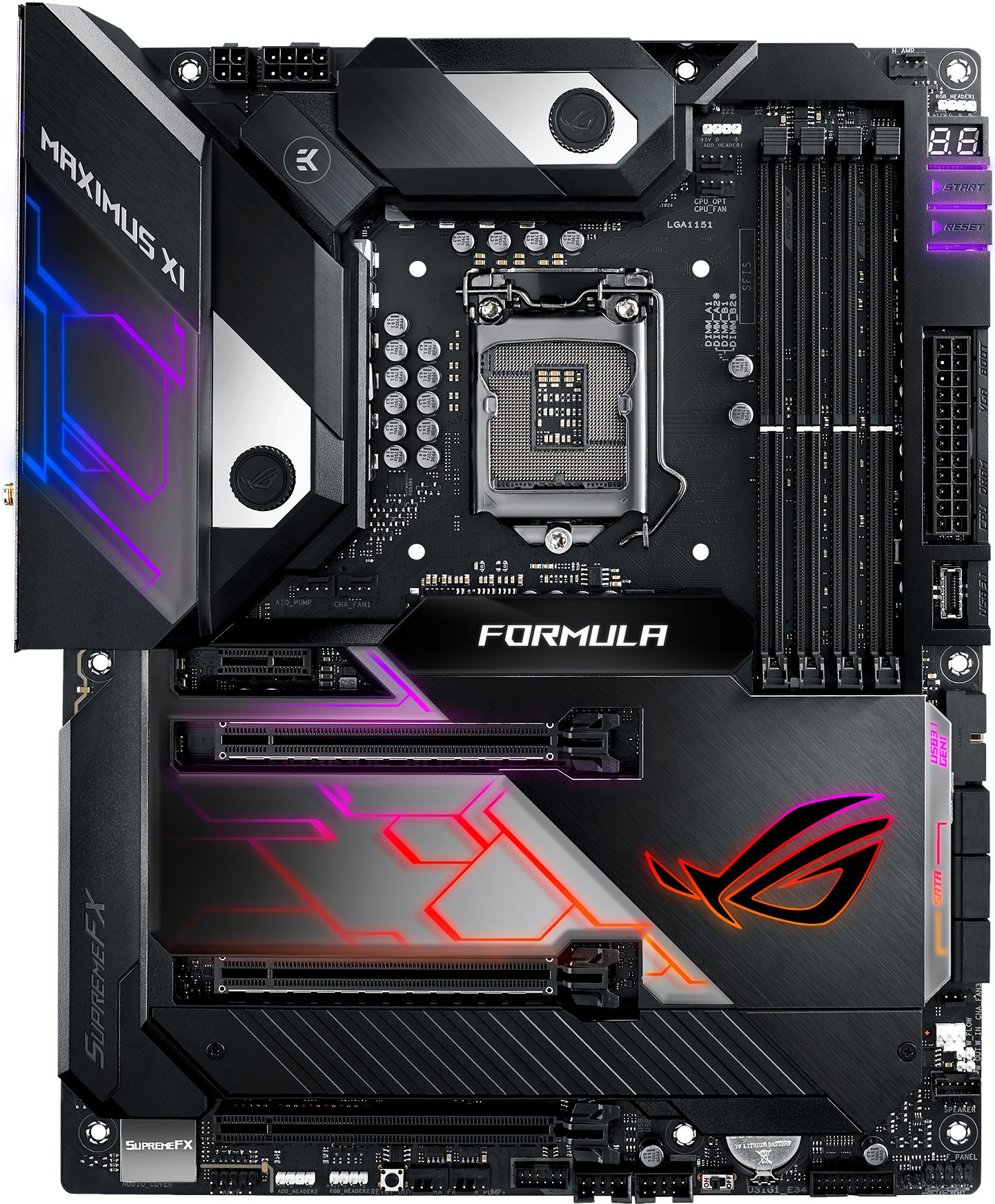 Asus ROG Maximus XI Formula - Motherboard Specifications On